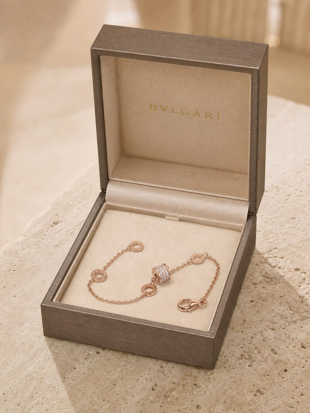Bulgari Refined Statement Bracelet Style 1 | New with Box - Picture 6 of 9